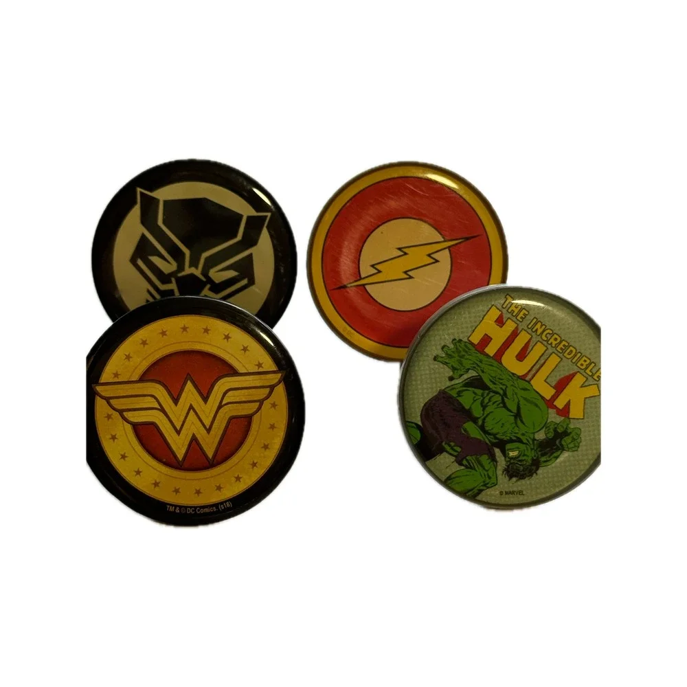 Marvel DC Comics Wonder Woman Black Panther Flash Hulk 2